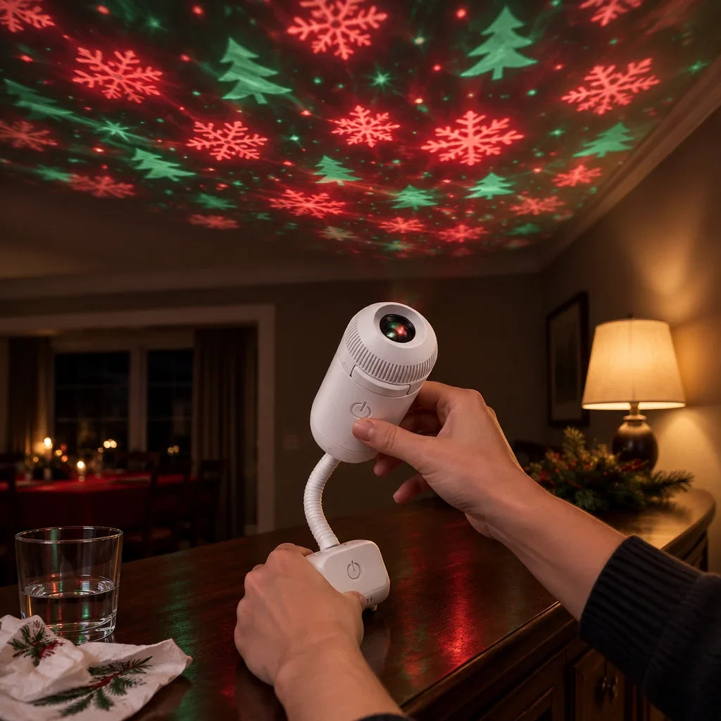 [Scale AI] how_to, Christmas Projection Night Light