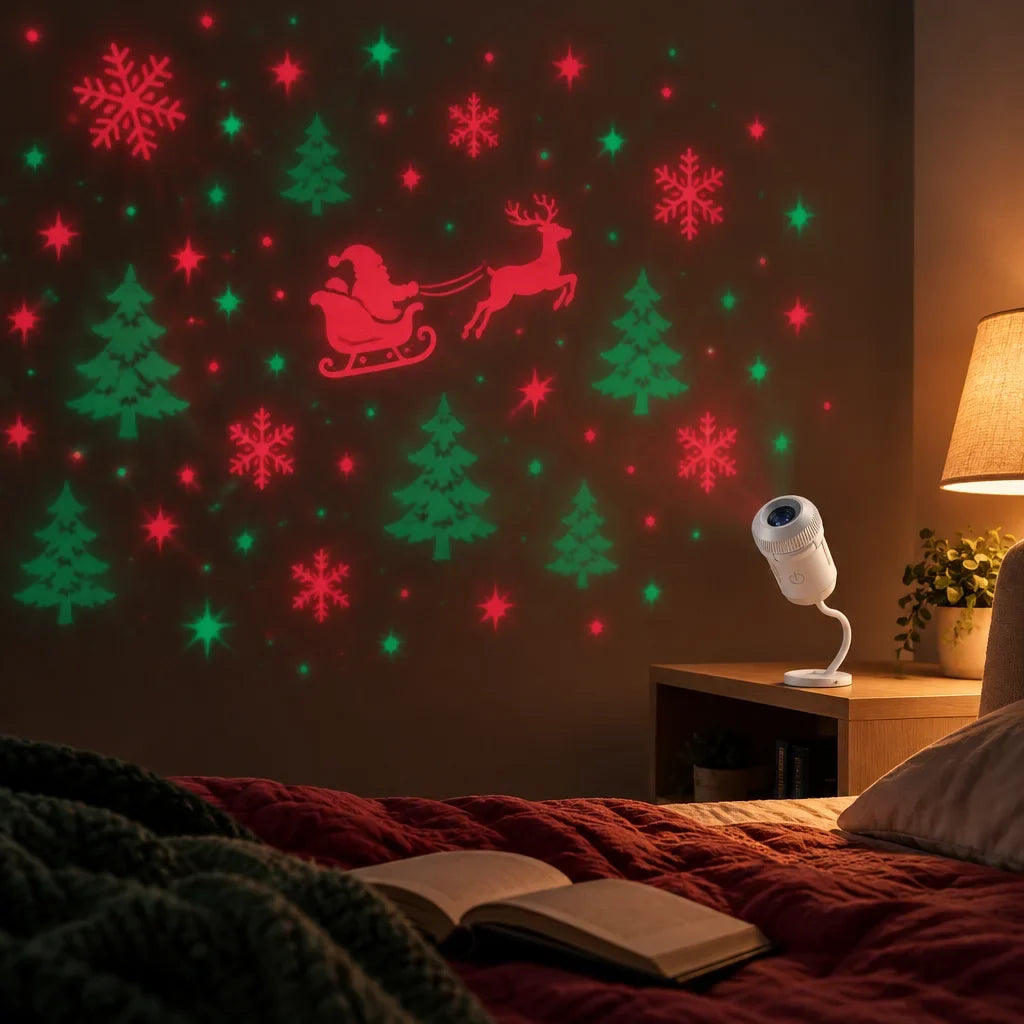 [Scale AI] lifestyle, Christmas Projection Night Light